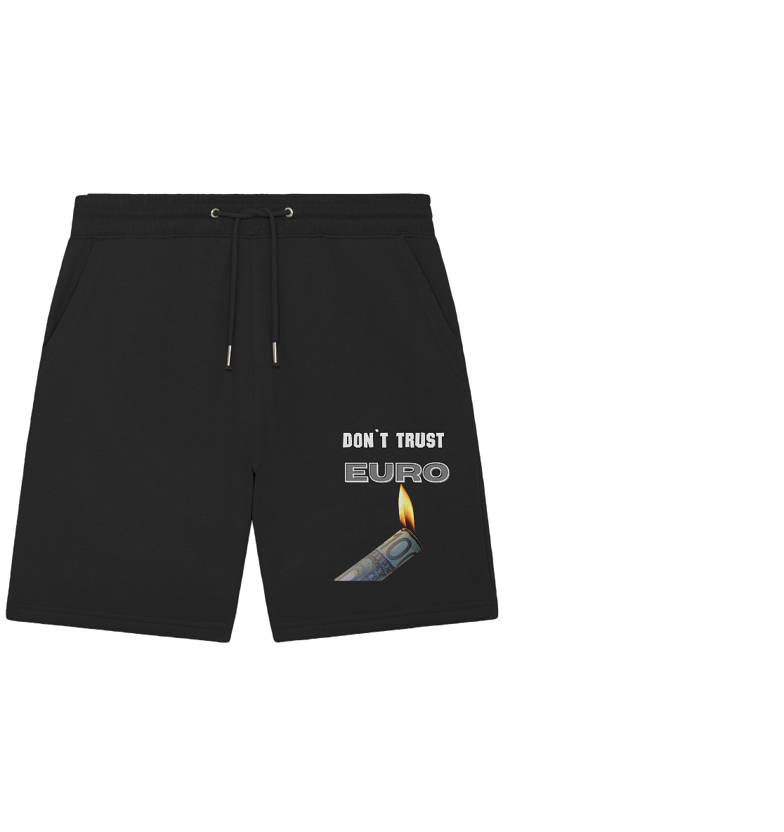 DON`T TRUST EURO - Organic Jogger Shorts