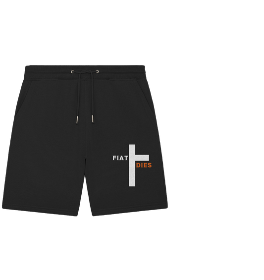 FIAT DIES (weiss / orange) - Ladies Collection - Organic Jogger Shorts