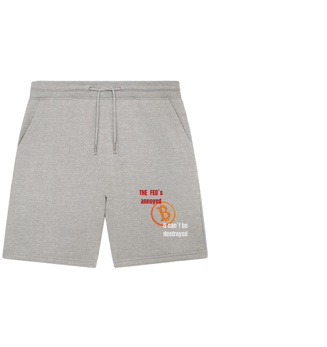 The FEDs annoyed... (gerade, versetzt) - Organic Jogger Shorts