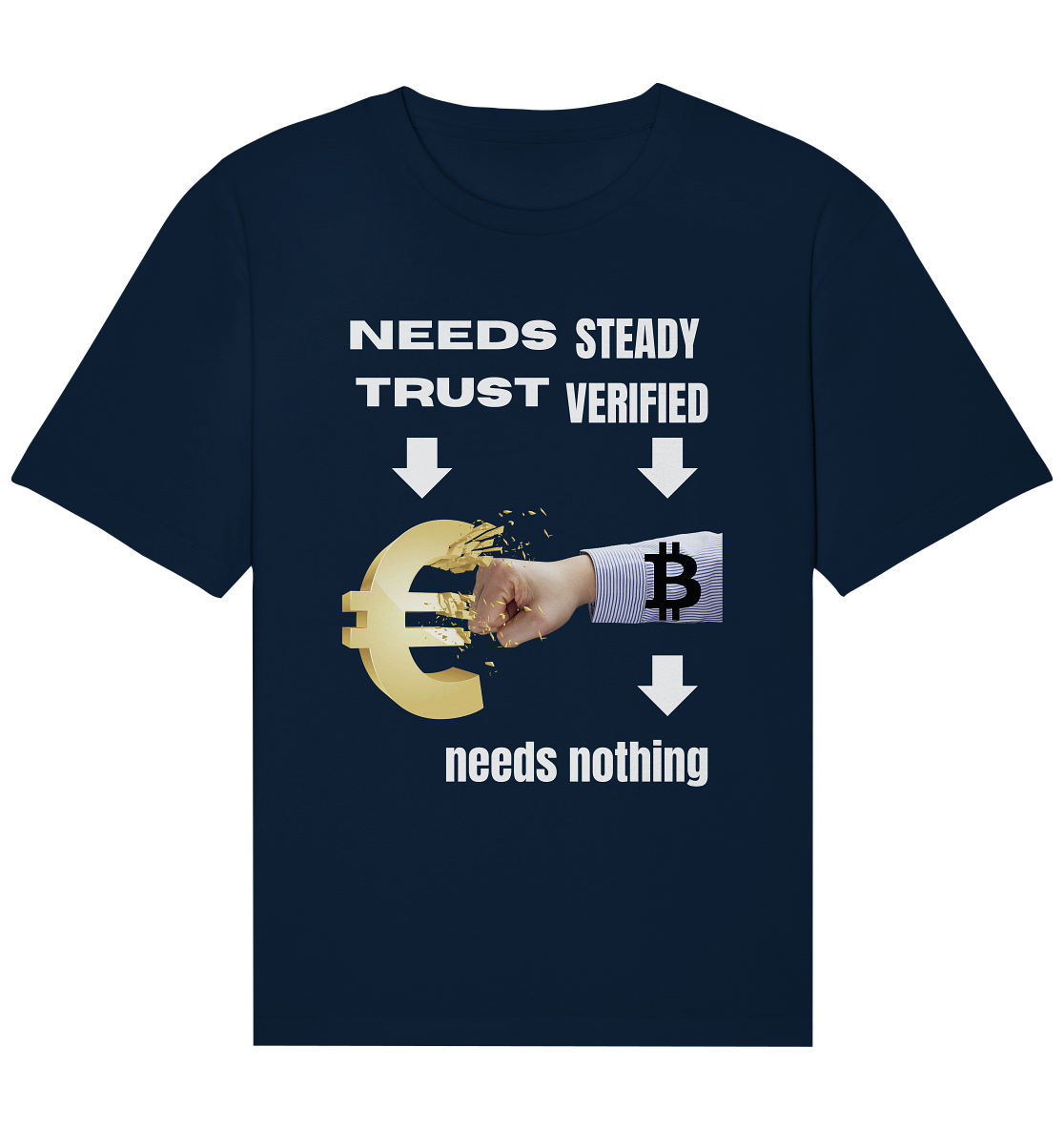 Needs TRUST / Needs NOTHING - Organic Relaxed Shirt