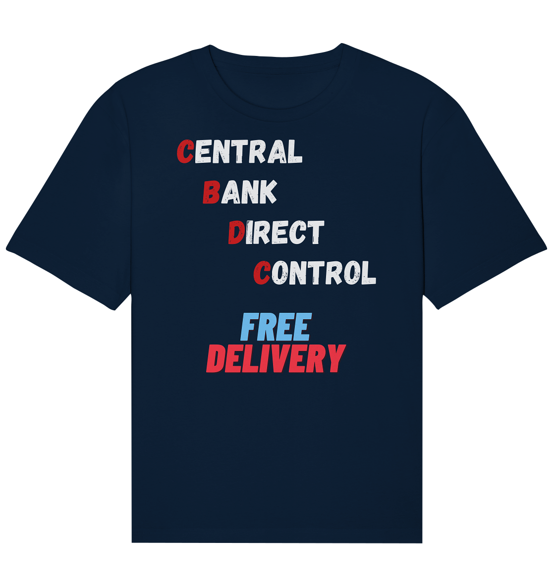 CENTRAL BANK DIRECT CONTROL - FREE DELIVERY - Organic Relaxed Shirt