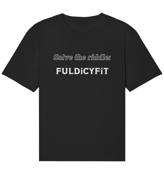 SOLVE THE RIDDLE - FULDiCYFiT - Organic Relaxed Shirt