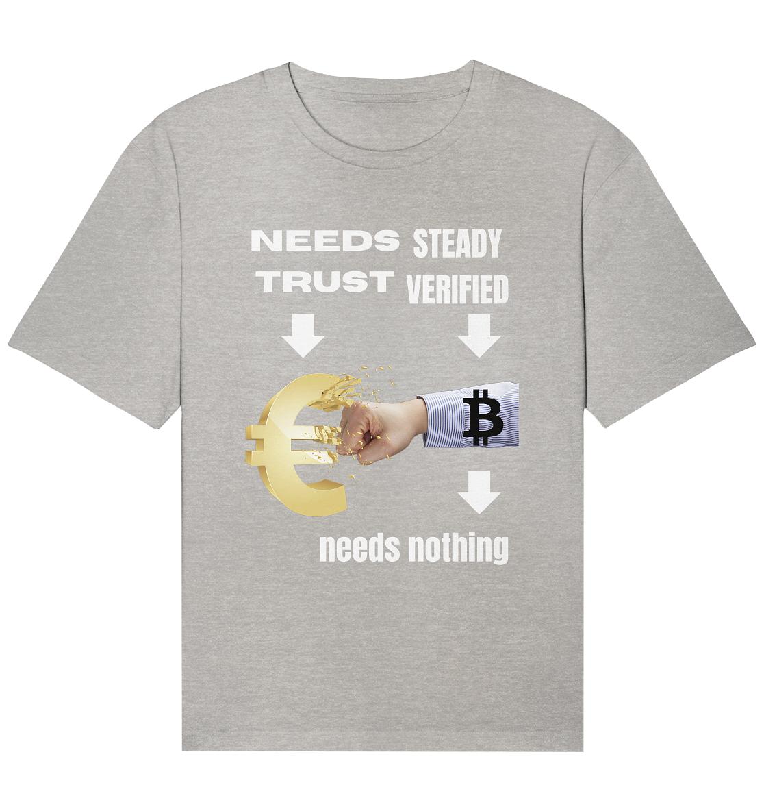 Needs TRUST / Needs NOTHING - Organic Relaxed Shirt