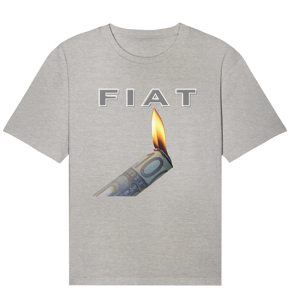 Fiat verbrennt Deine Zukunft - Organic Relaxed Shirt