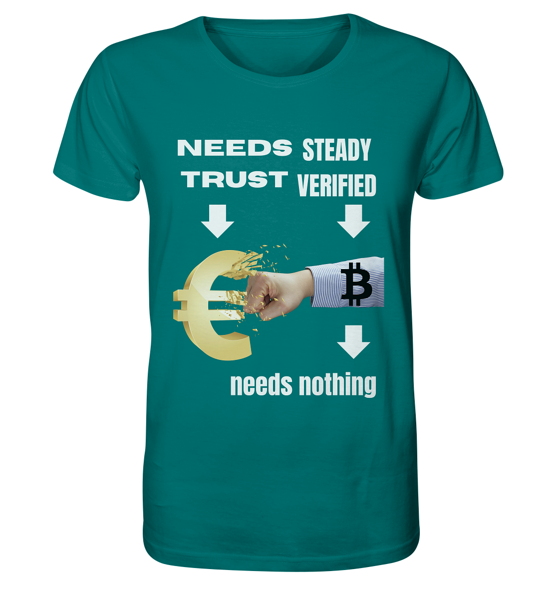 Needs TRUST / Needs NOTHING - Organic Shirt