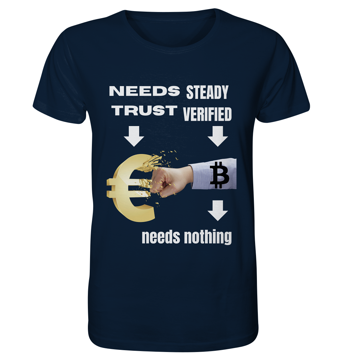 Needs TRUST / Needs NOTHING - Organic Shirt