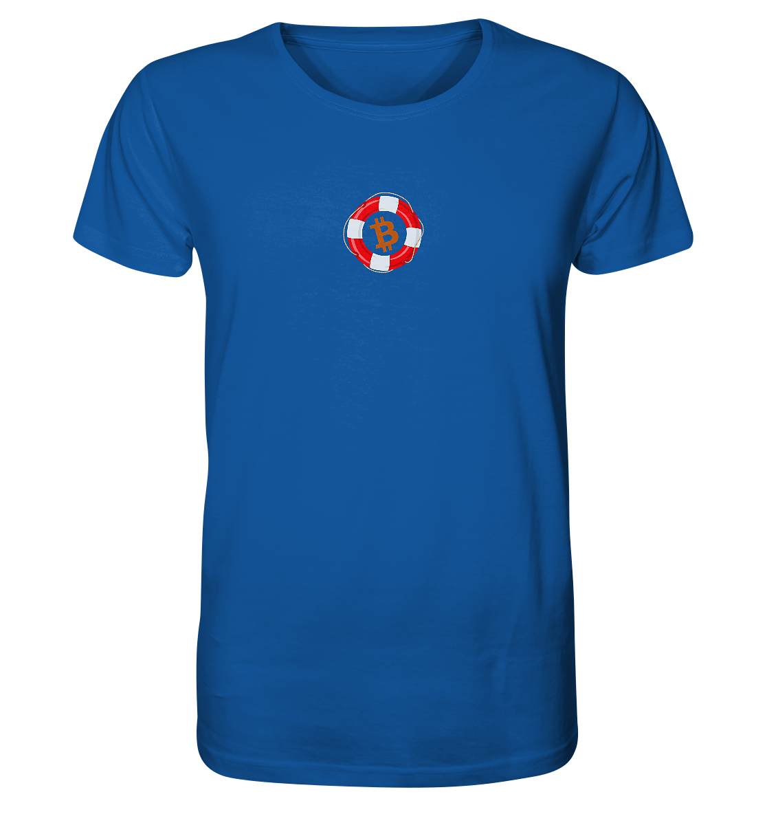 Minimalistisch Rettungsring Bitcoin - Organic Shirt