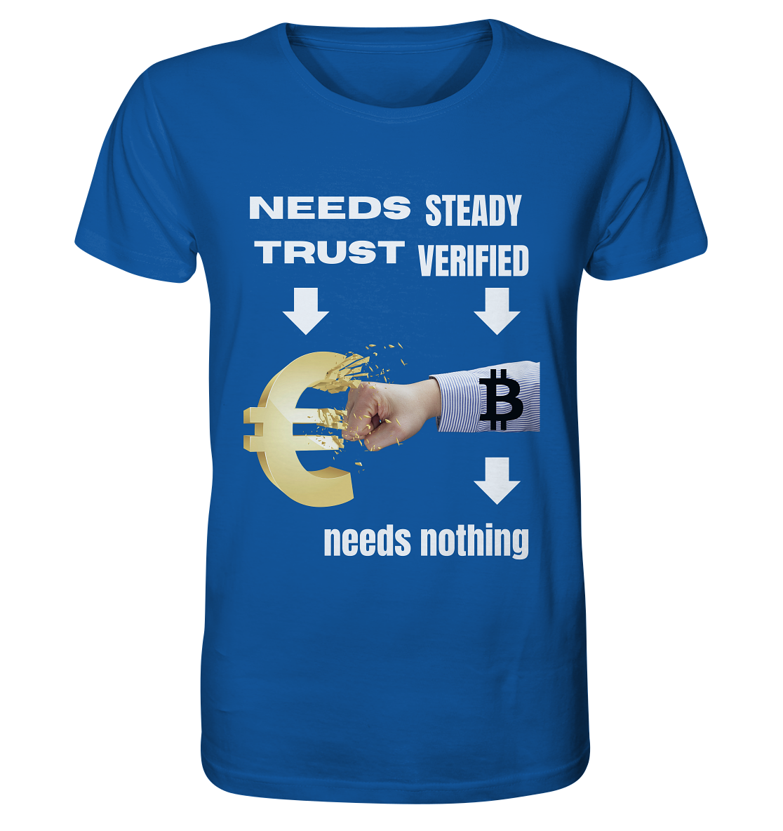 Needs TRUST / Needs NOTHING - Organic Shirt