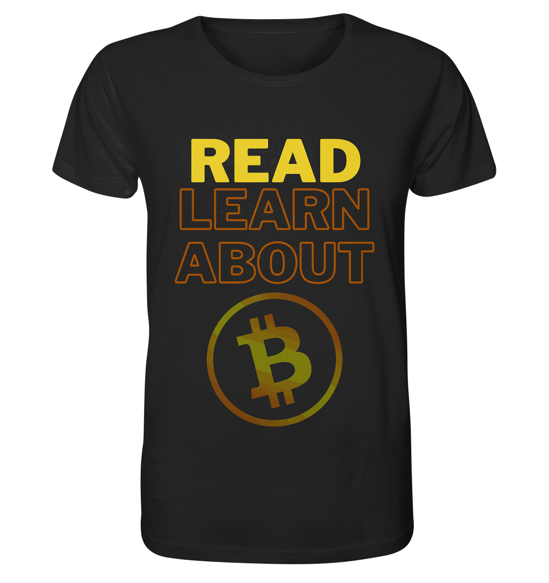 READ - LEARN ABOUT - BTC-Symbol - Organic Shirt