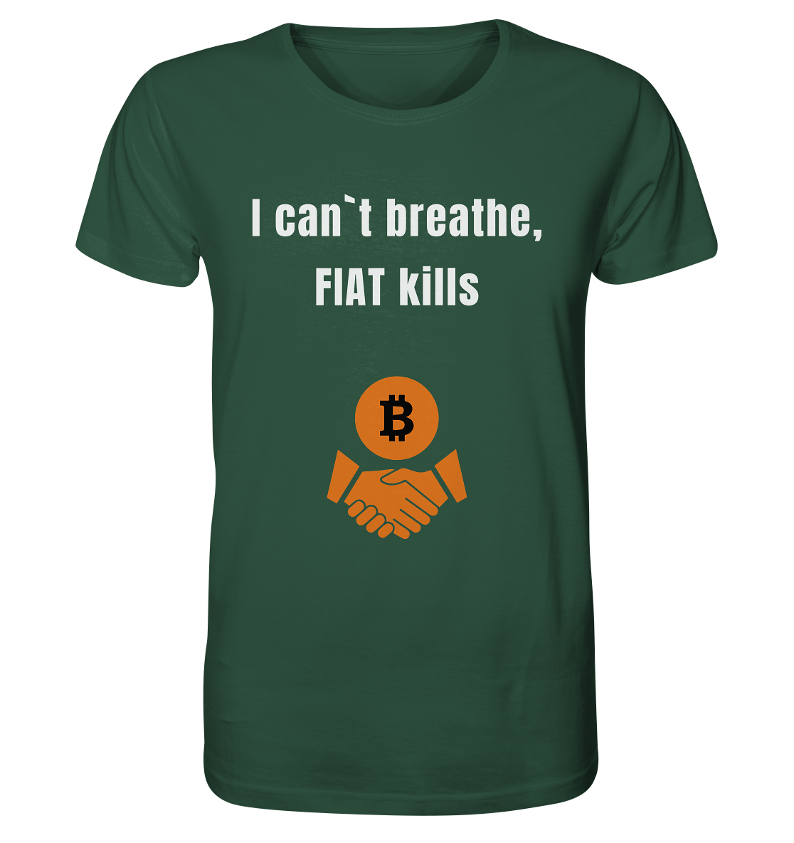 I can`t breathe, FIAT kills  - Organic Shirt