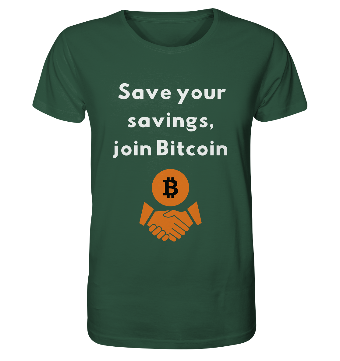 Save your savings, join Bitcoin - Organic Shirt