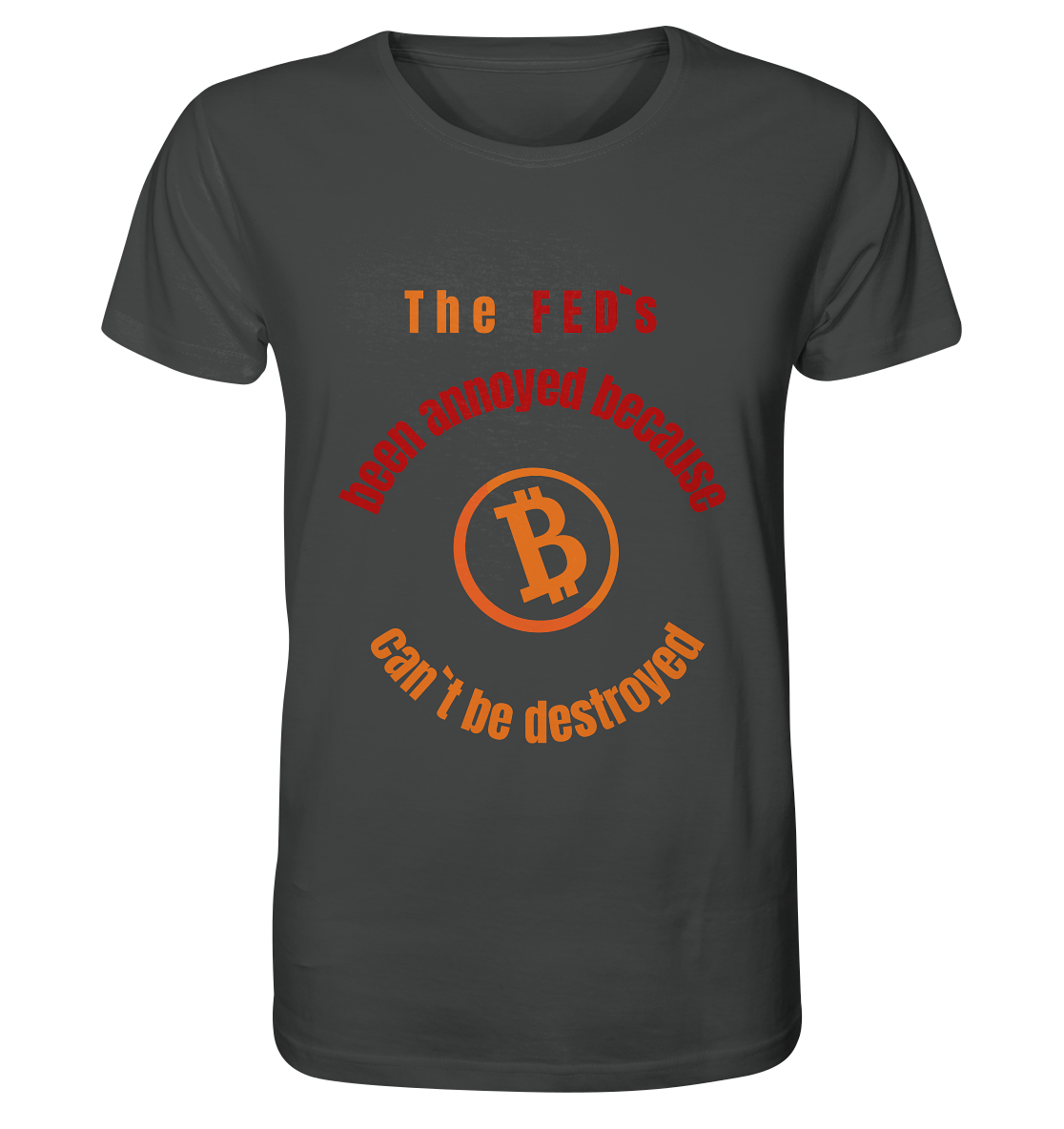 The FEDs been annoyed, BTC cant be destroyed - Organic Shirt