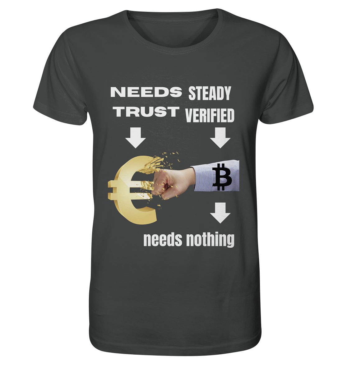 Needs TRUST / Needs NOTHING - Organic Shirt