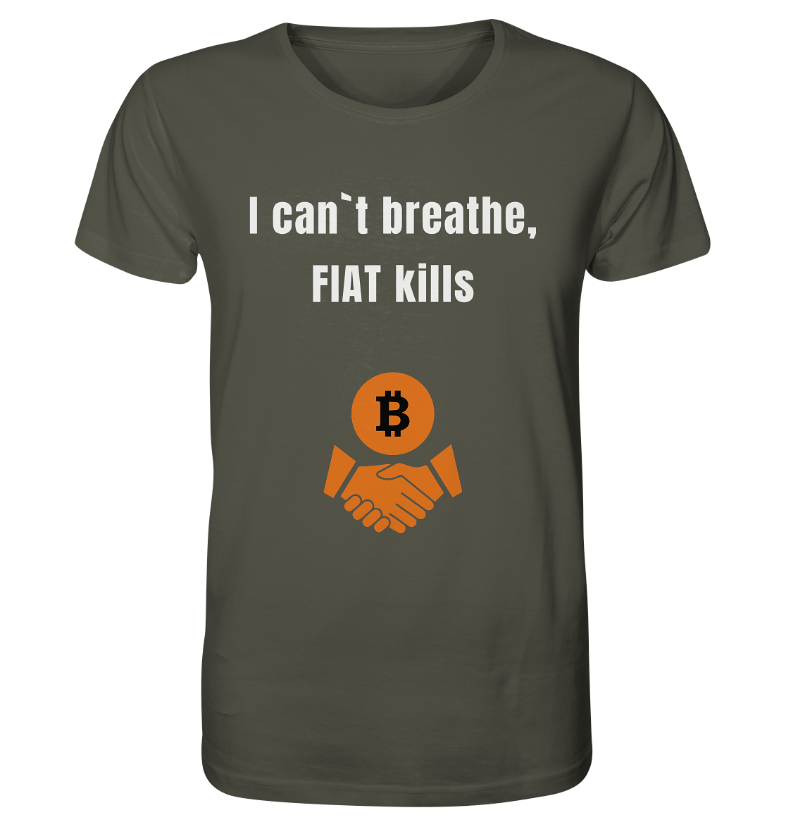 I can`t breathe, FIAT kills  - Organic Shirt