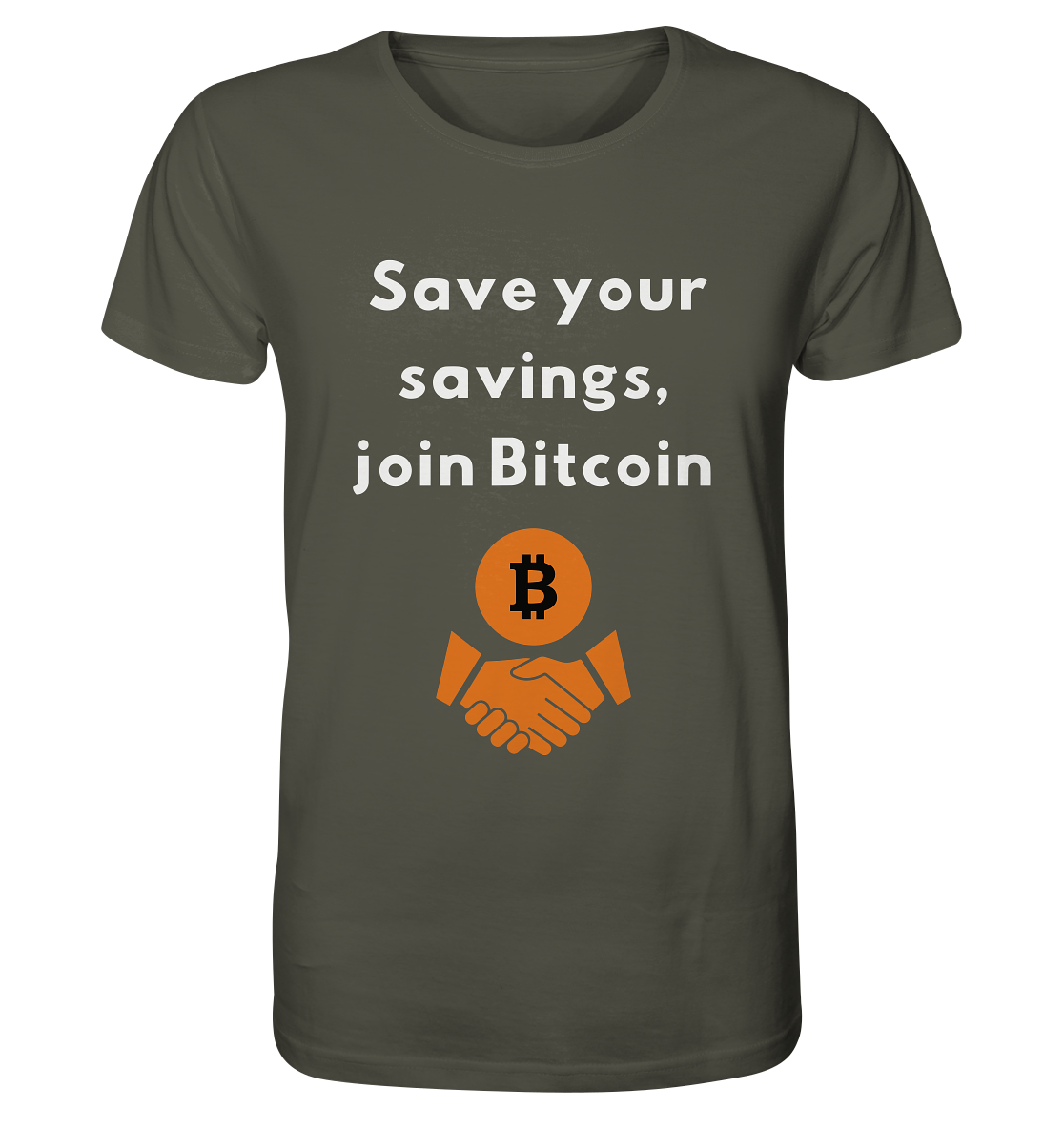Save your savings, join Bitcoin - Organic Shirt