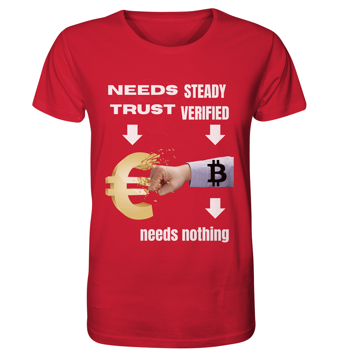 Needs TRUST / Needs NOTHING - Organic Shirt