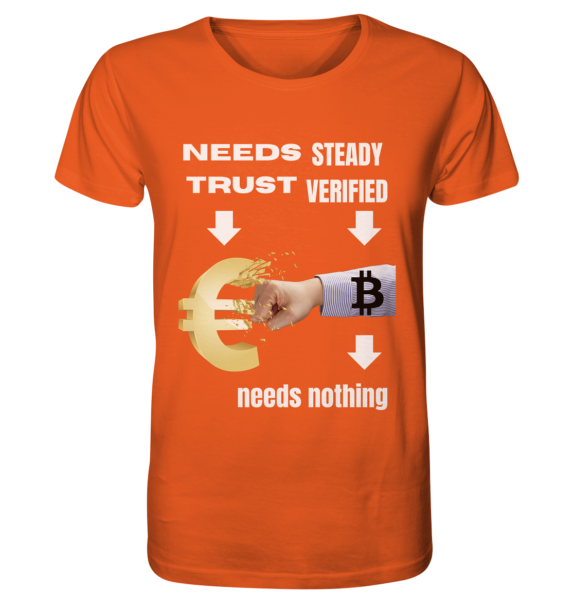 Needs TRUST / Needs NOTHING - Organic Shirt