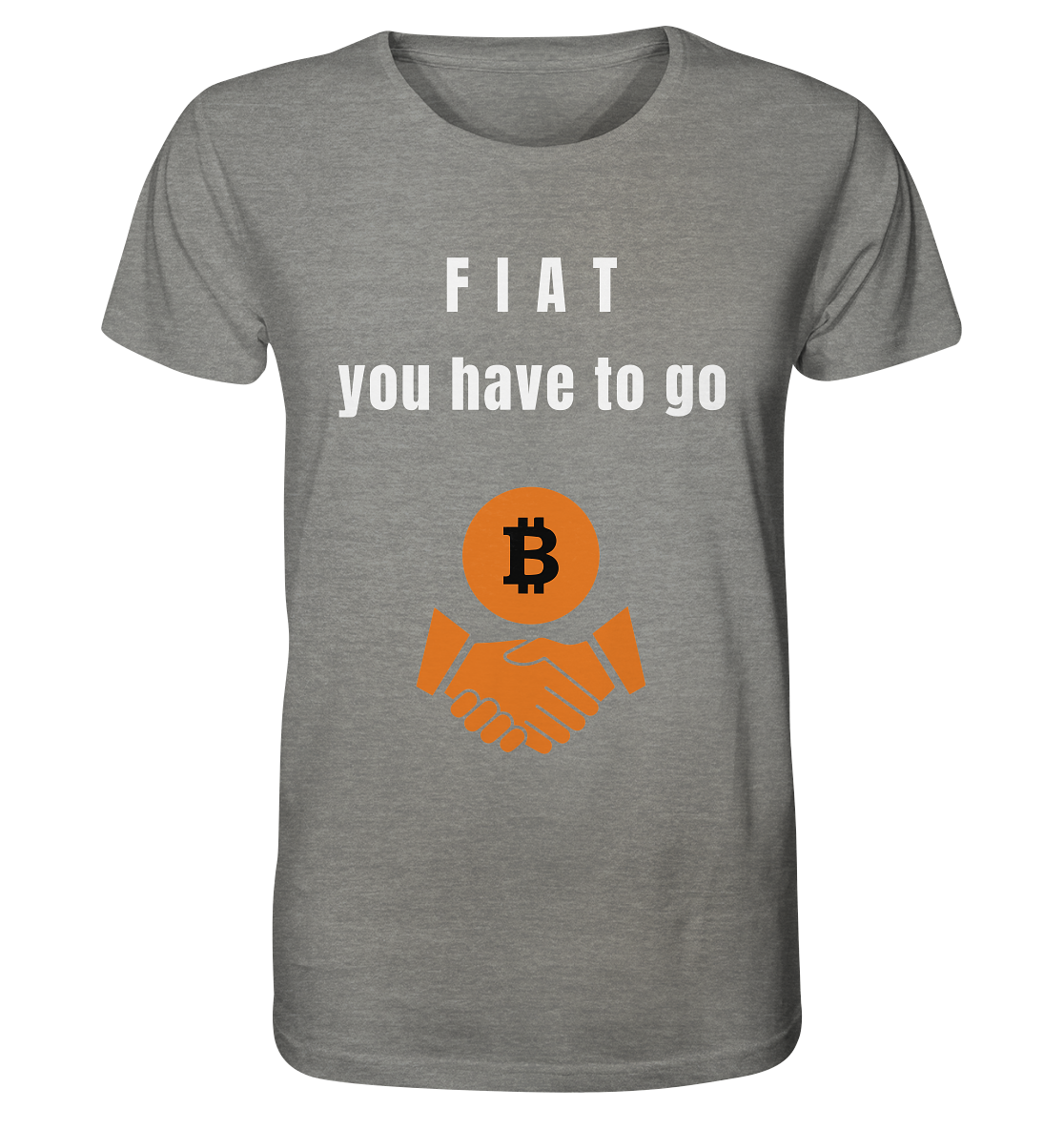 FIAT you have to go - Organic Shirt (meliert)