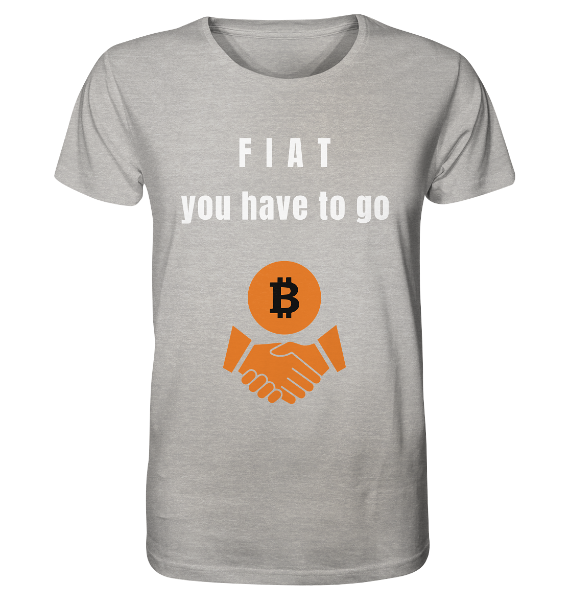 FIAT you have to go - Organic Shirt (meliert)