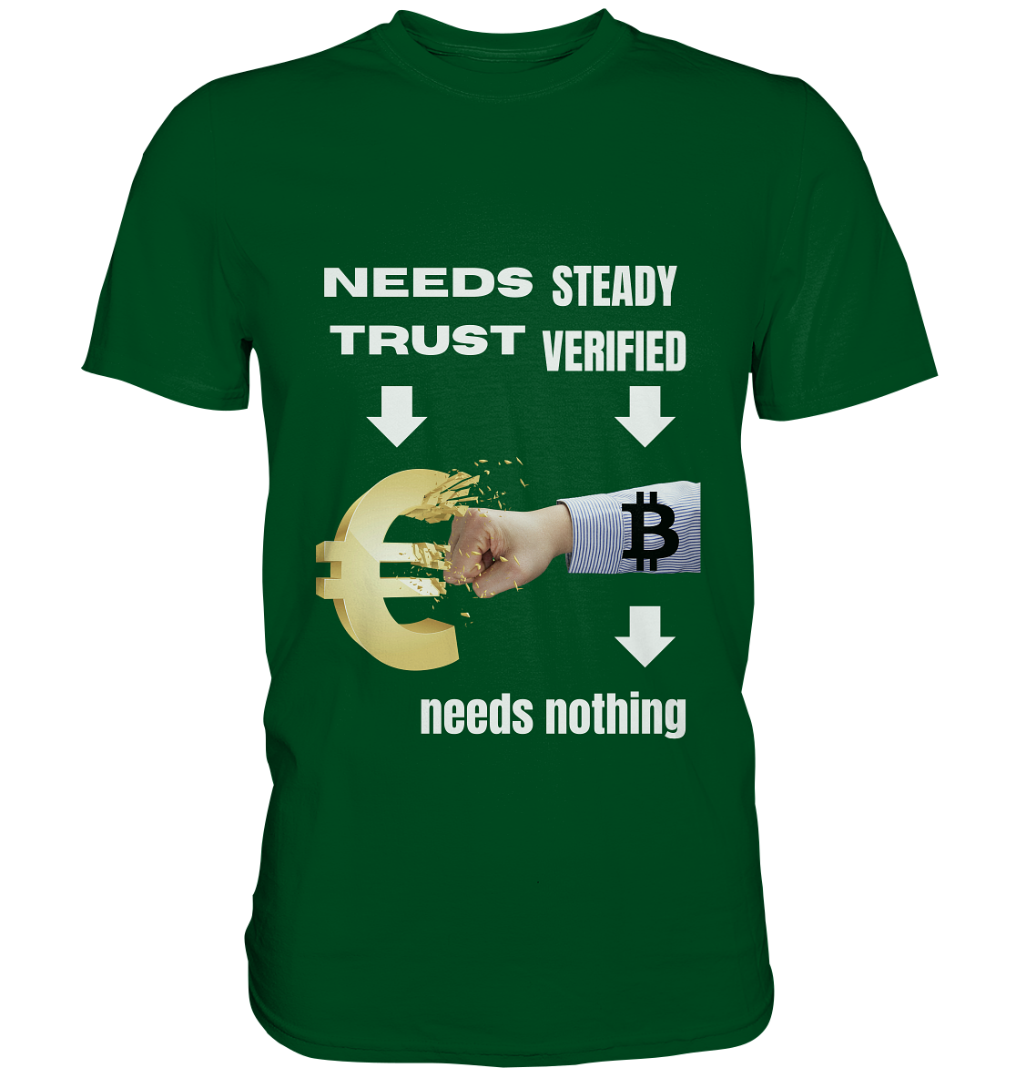 Needs TRUST / Needs NOTHING - Premium Shirt