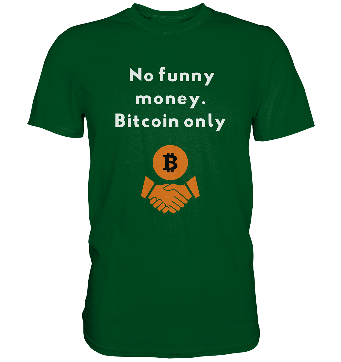 No funny money. Bitcoin only (Ladies Collection 21% Rabatt bis zum Halving 2024)  - Premium Shirt