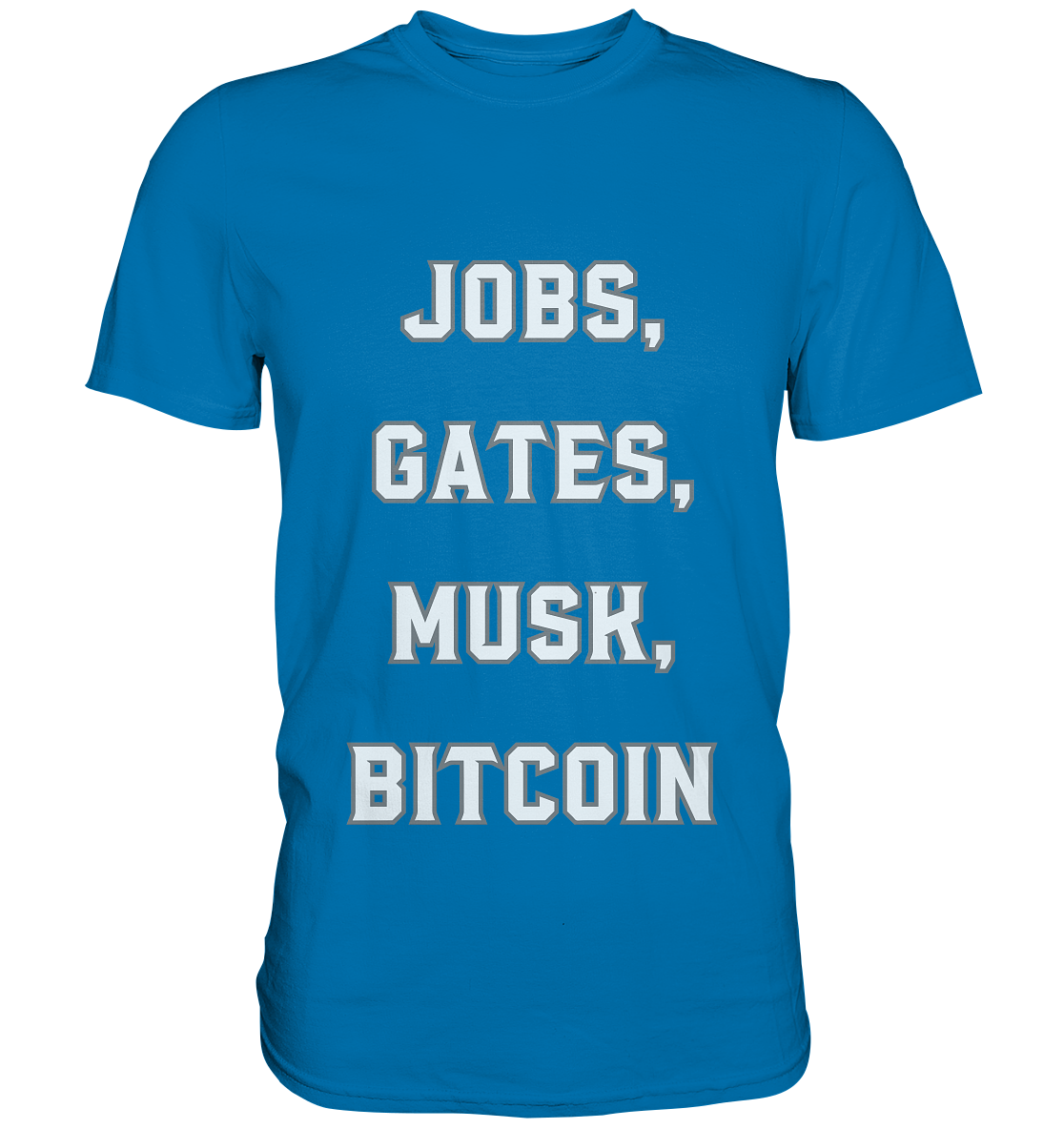 Steve Jobs, Bill Gates, Elon Musk, BITCOIN - Premium Shirt