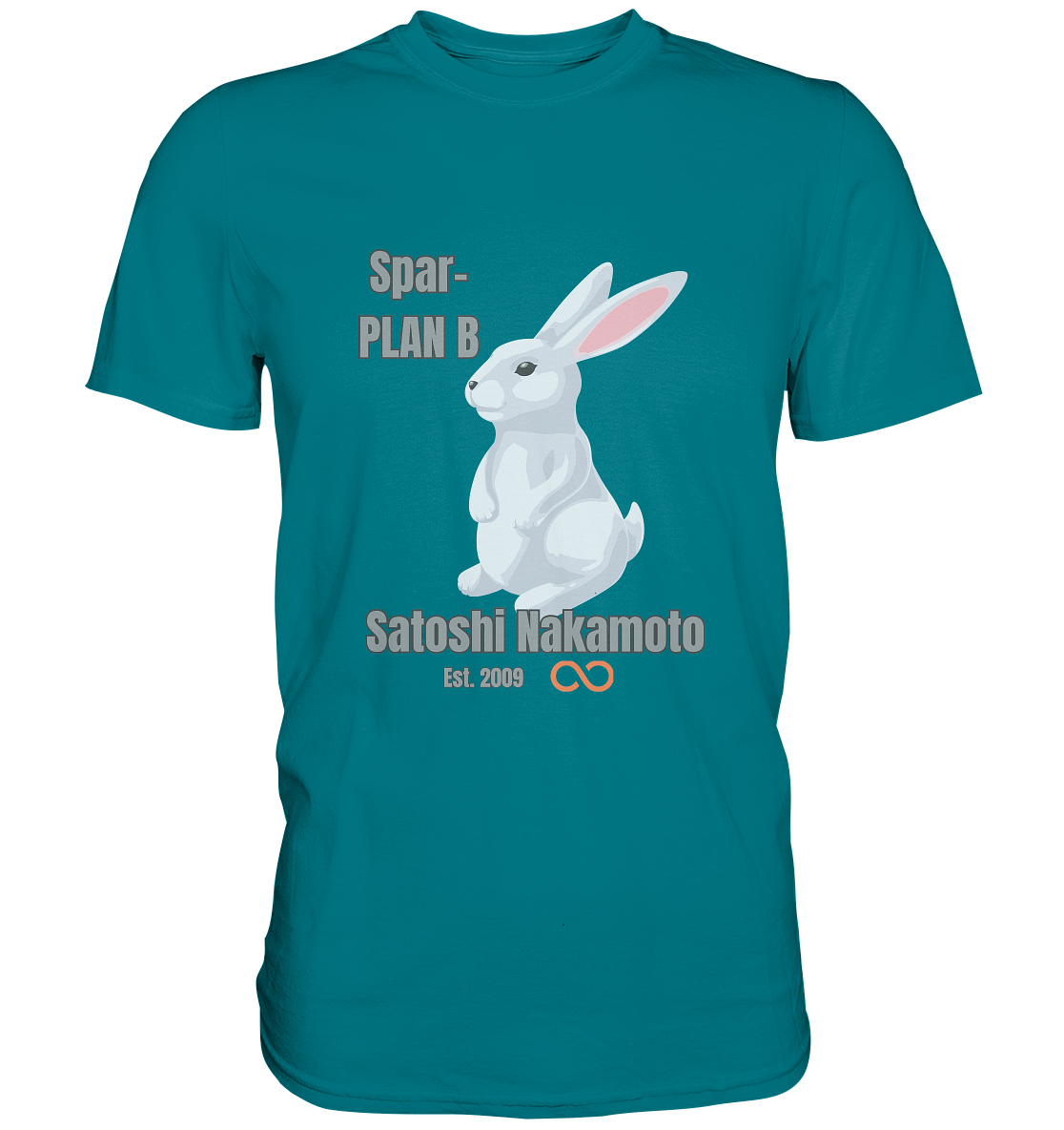 Spar-PLAN B SATOSHI NAKAMOTO Est. 2009 (unendlich) - LADIES COLLECTION 21% automat. Rabatt bis zum Halving 2024  - Premium Shirt