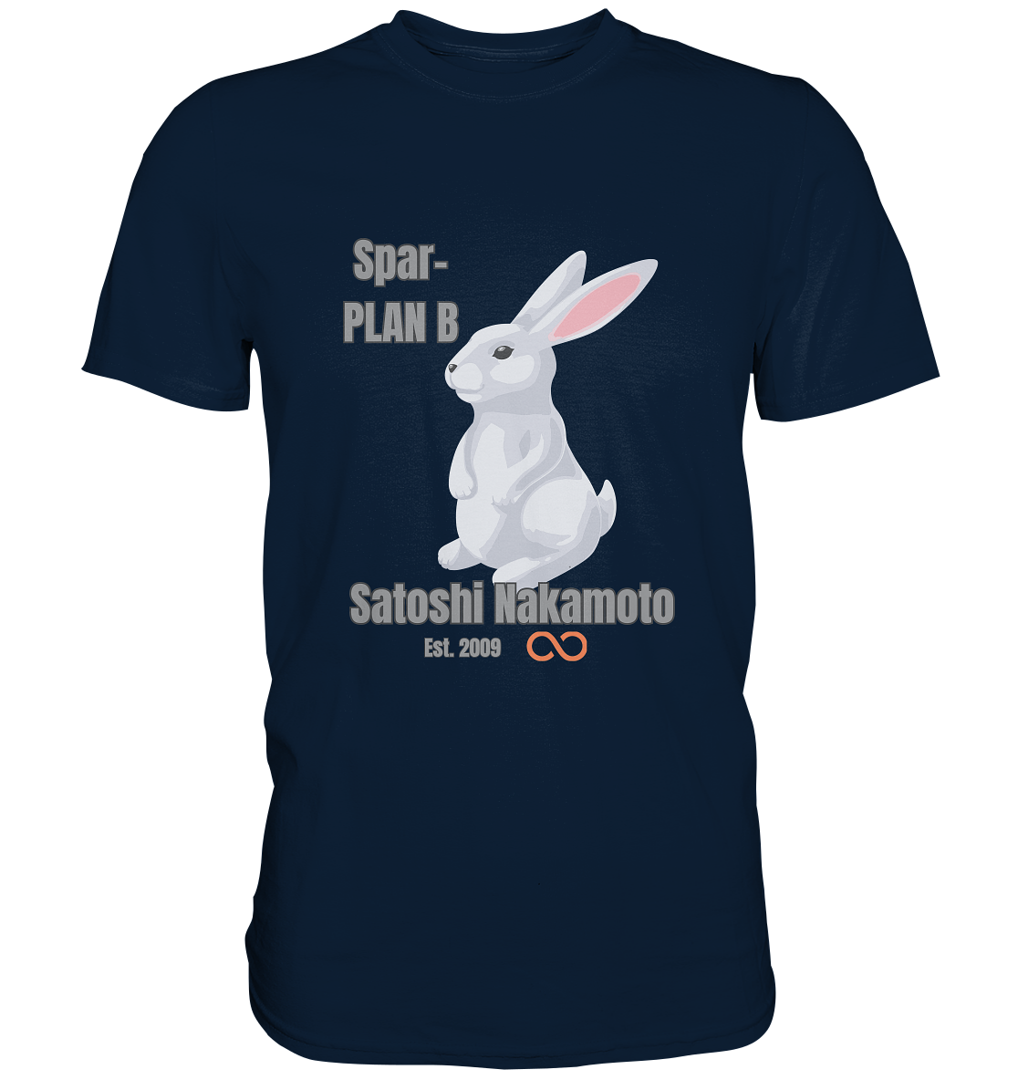 Spar-PLAN B SATOSHI NAKAMOTO Est. 2009 (unendlich) - LADIES COLLECTION 21% automat. Rabatt bis zum Halving 2024  - Premium Shirt