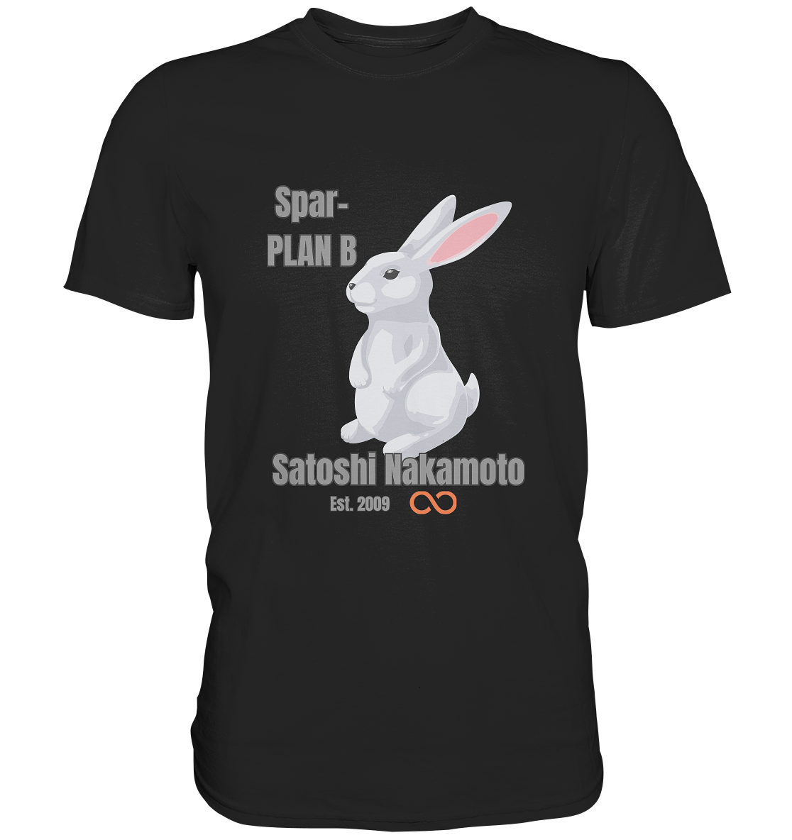 Spar-PLAN B SATOSHI NAKAMOTO Est. 2009 (unendlich) - LADIES COLLECTION 21% automat. Rabatt bis zum Halving 2024  - Premium Shirt