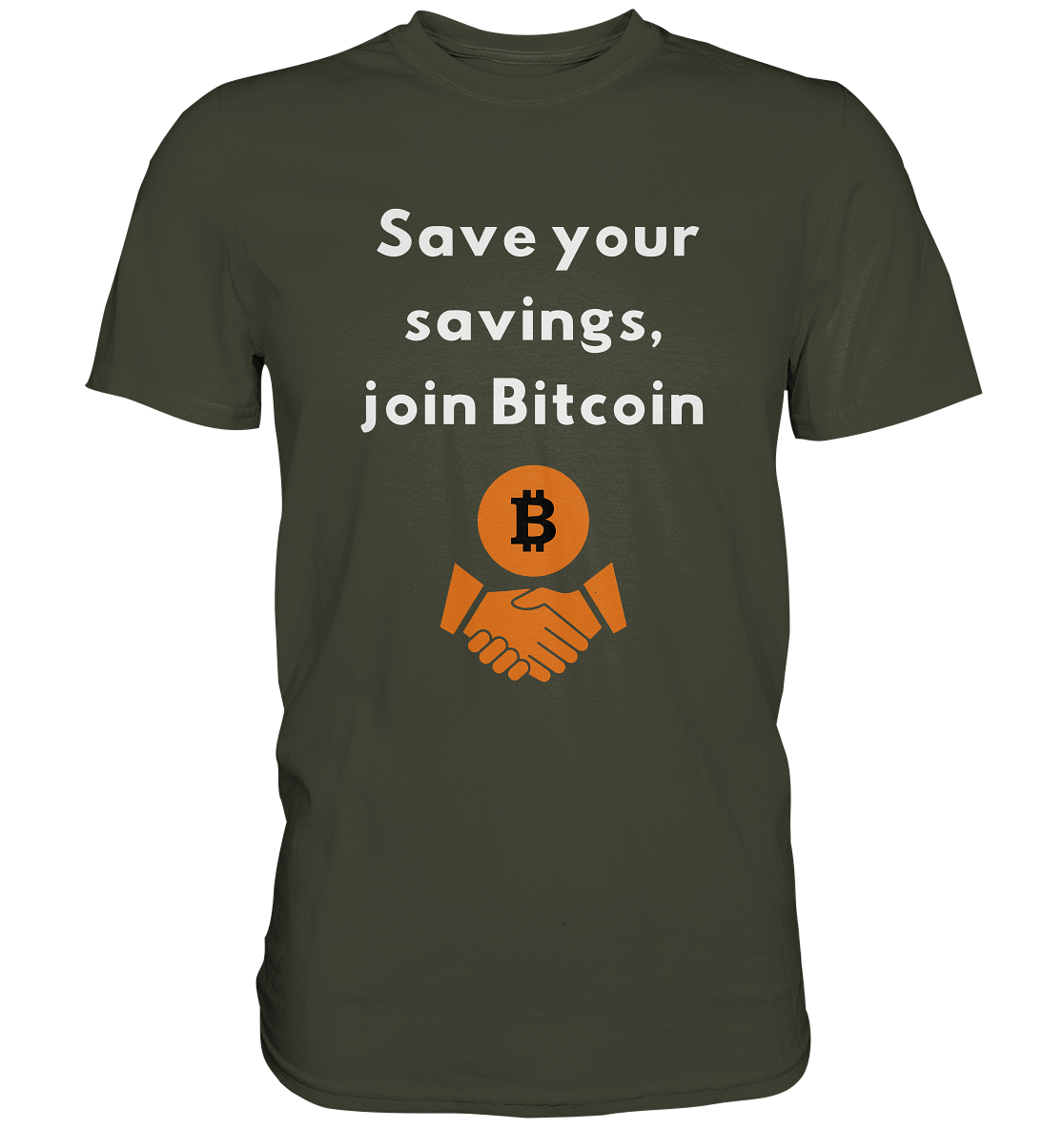 Save your savings join Bitcoin (Ladies Collection 21% Rabatt bis zum Halving 2024) - Premium Shirt