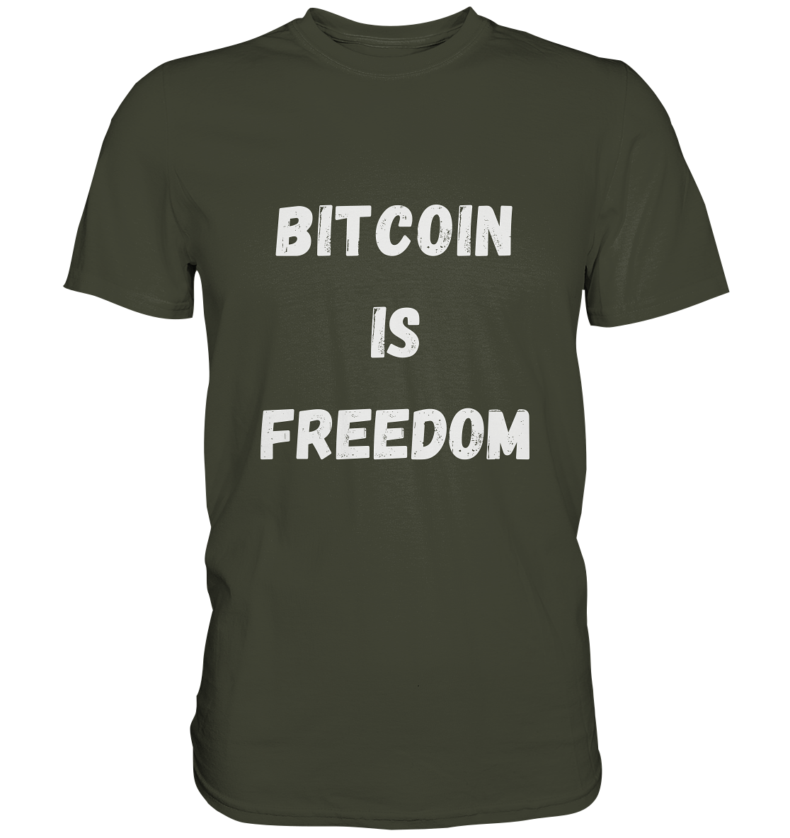 BITCOIN IS FREEDOM - Premium Shirt