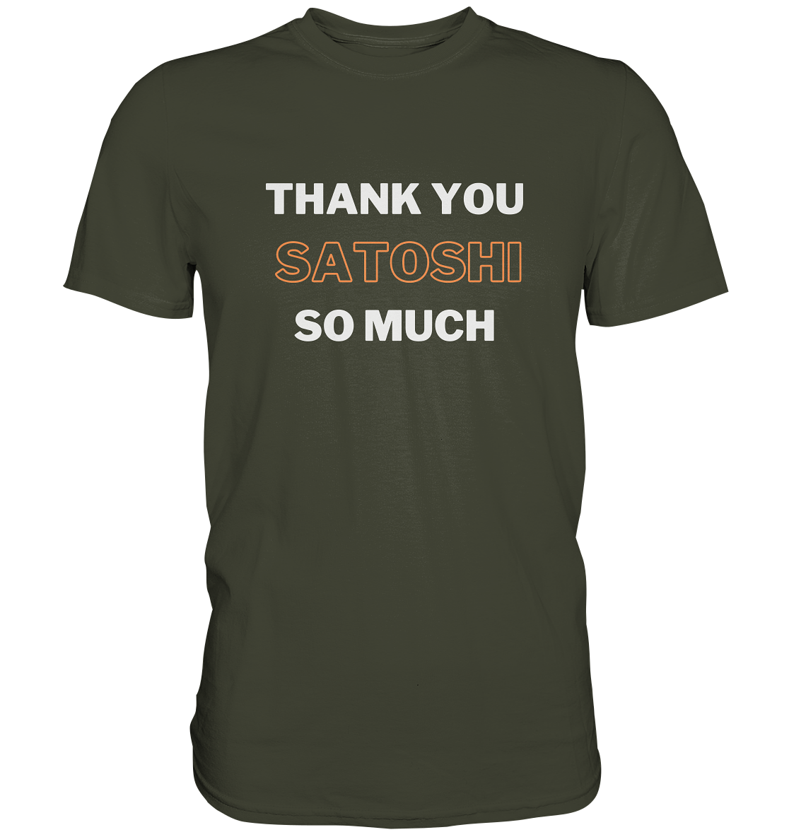 THANK YOU SO MUCH SATOSHI - LADIES COLLECTION 21% automat. Rabatt bis zum Halving 2024 - Premium Shirt