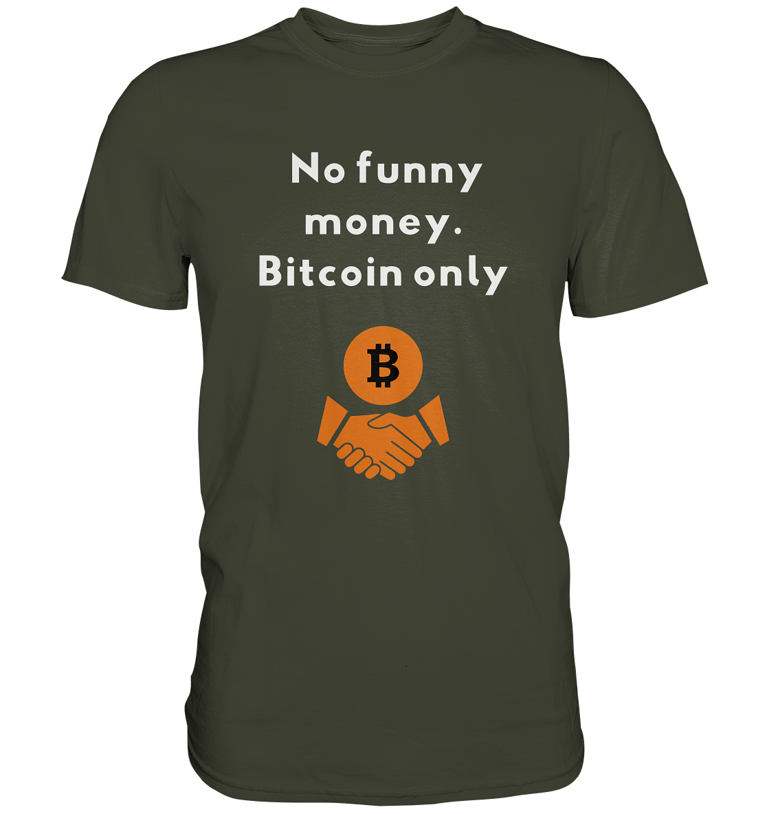 No funny money. Bitcoin only (Ladies Collection 21% Rabatt bis zum Halving 2024)  - Premium Shirt