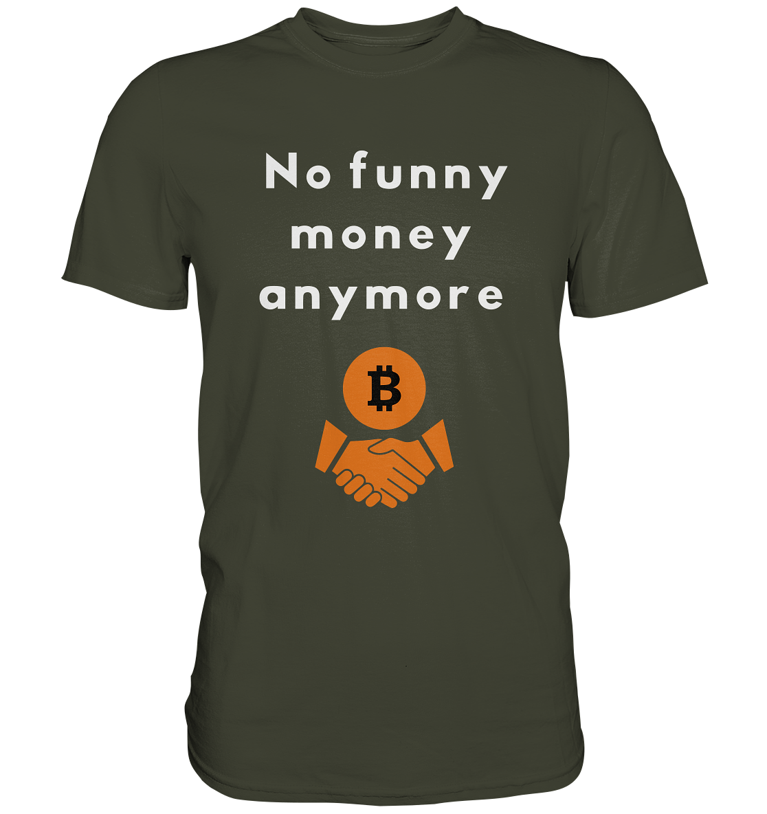 No funny money anymore (Ladies Collection 21% Rabatt bis zum Halving 2024) - Premium Shirt