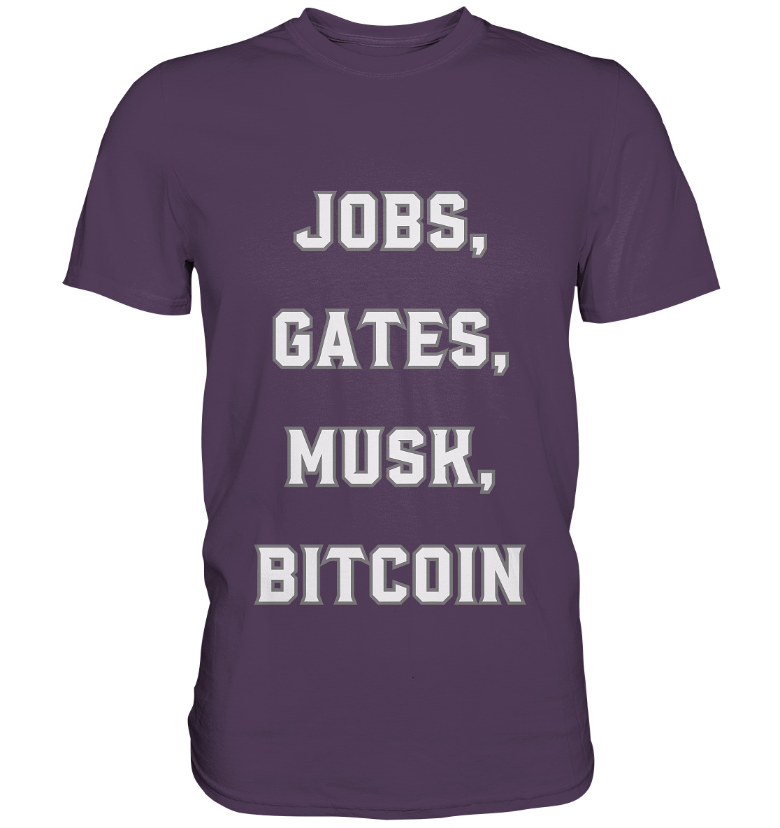 Steve Jobs, Bill Gates, Elon Musk, BITCOIN - Premium Shirt