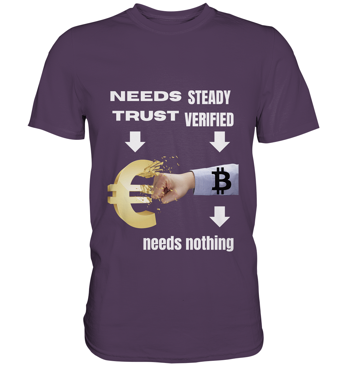 Needs TRUST / Needs NOTHING - Premium Shirt