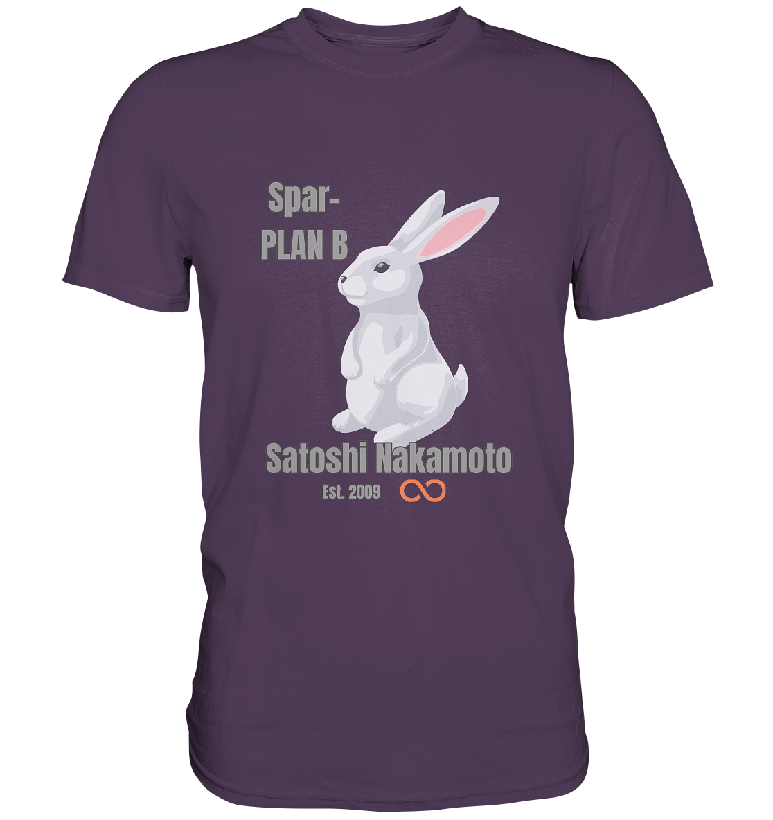 Spar-PLAN B SATOSHI NAKAMOTO Est. 2009 (unendlich) - LADIES COLLECTION 21% automat. Rabatt bis zum Halving 2024  - Premium Shirt