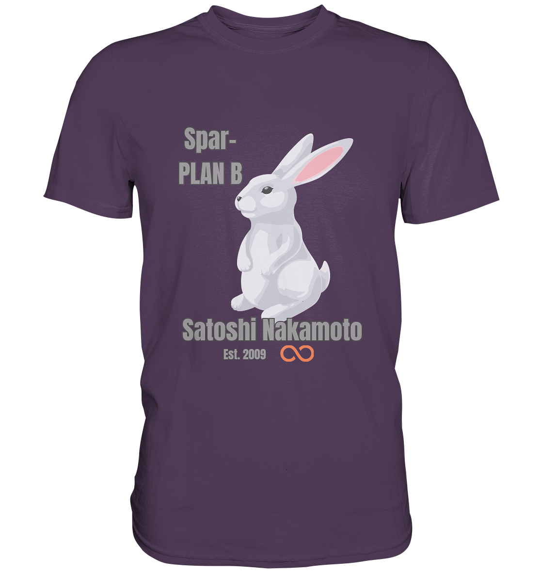 Spar-PLAN B SATOSHI NAKAMOTO Est. 2009 (unendlich) - Premium Shirt
