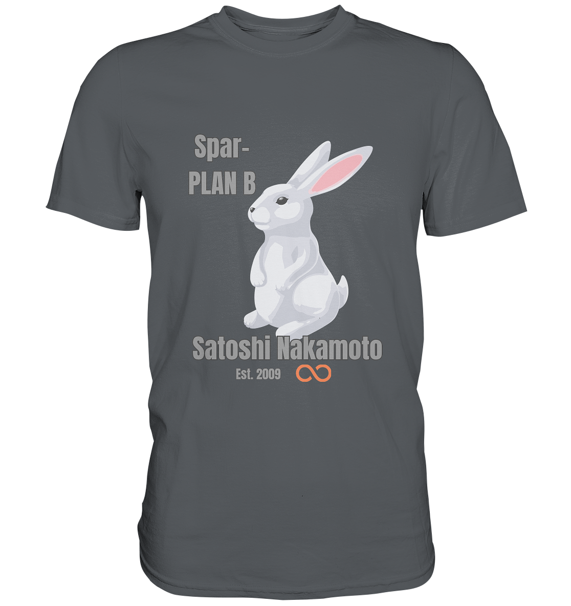 Spar-PLAN B SATOSHI NAKAMOTO Est. 2009 (unendlich) - Premium Shirt