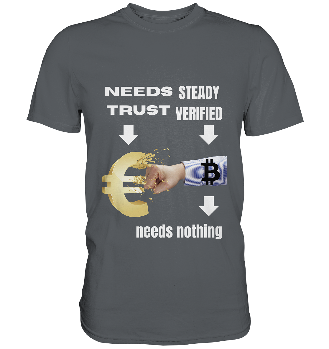 Needs TRUST / Needs NOTHING - Premium Shirt