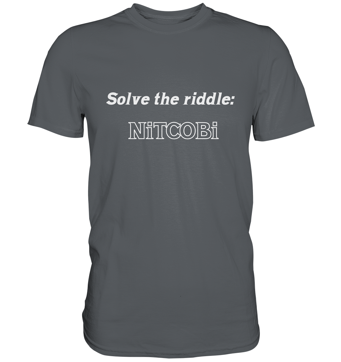 SOLVE THE RIDDLE - NiTCOBi  (Ladies) - Premium Shirt