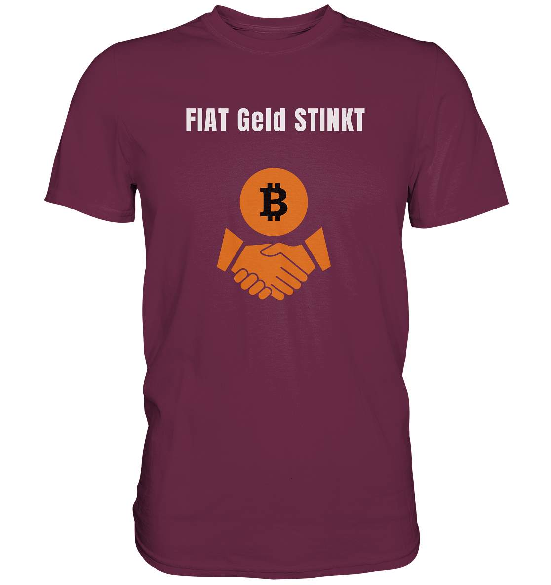 FIAT Geld STINKT (Ladies Collection 21% Rabatt bis zum Halving 2024) - Premium Shirt
