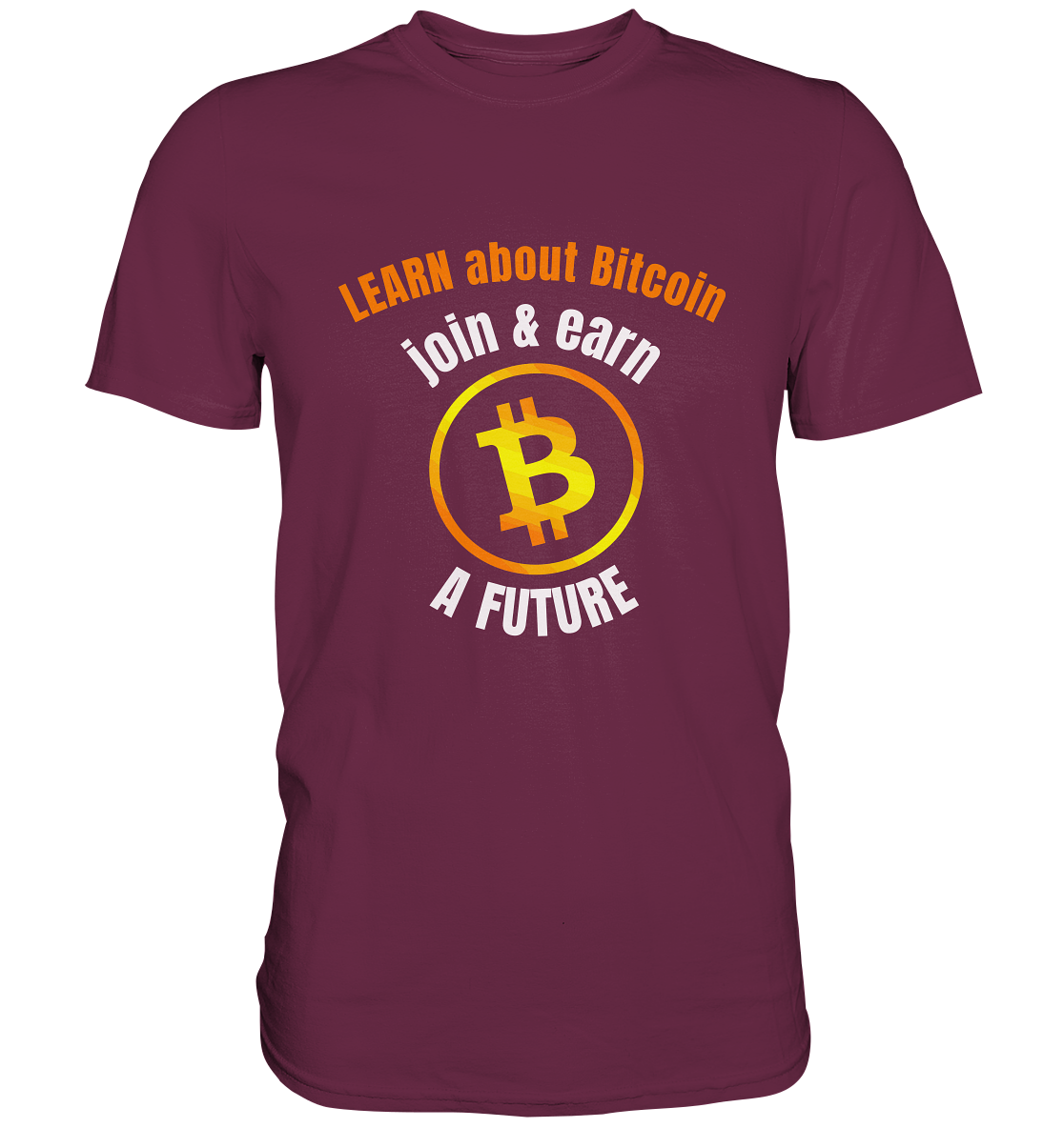LEARN about BITCOIN join & earn A FUTURE - Ladies collection - Premium Shirt