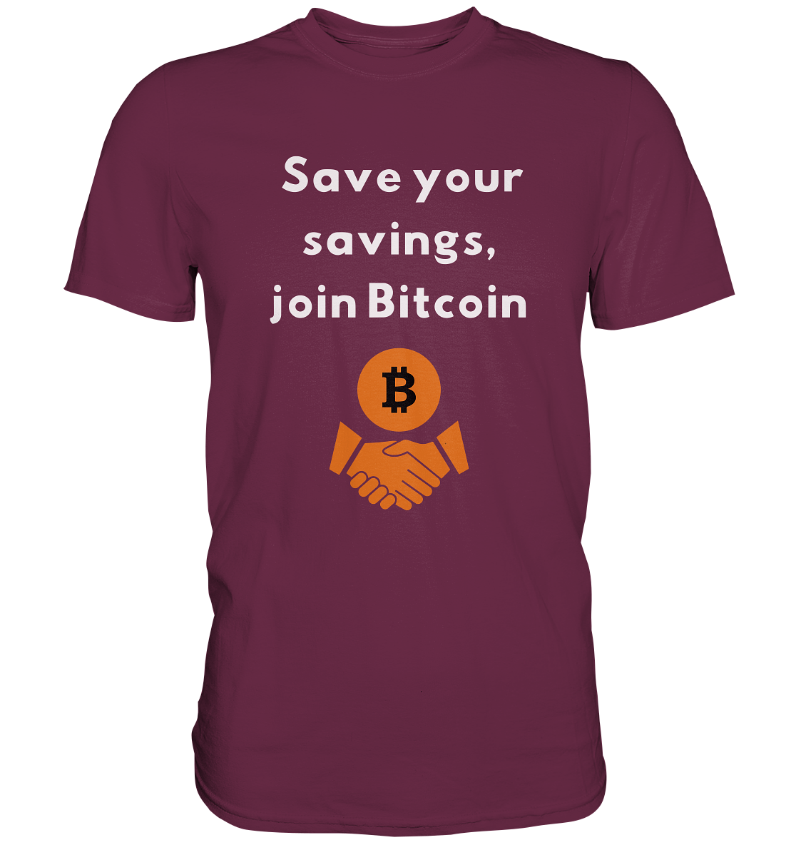 Save your savings join Bitcoin (Ladies Collection 21% Rabatt bis zum Halving 2024) - Premium Shirt