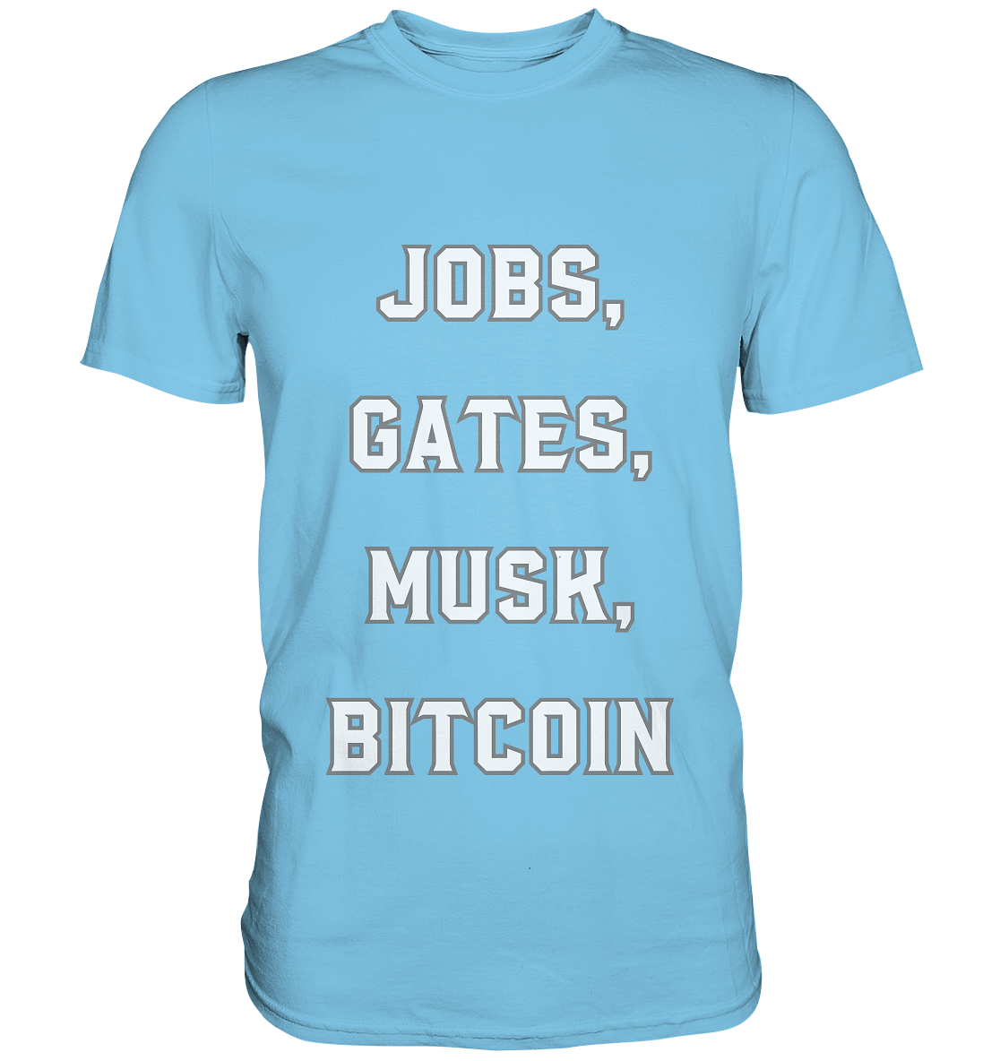 Steve Jobs, Bill Gates, Elon Musk, BITCOIN - Premium Shirt
