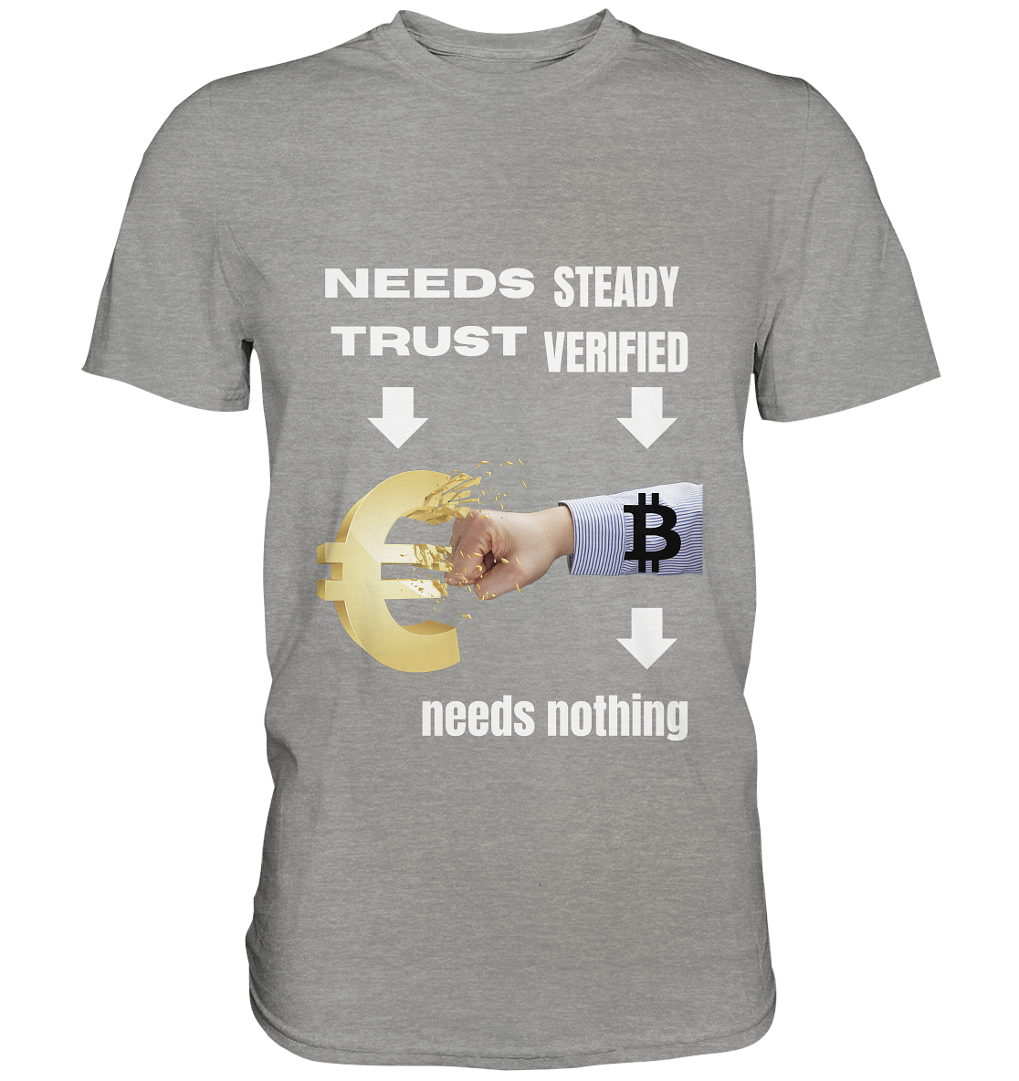Needs TRUST / Needs NOTHING - Premium Shirt