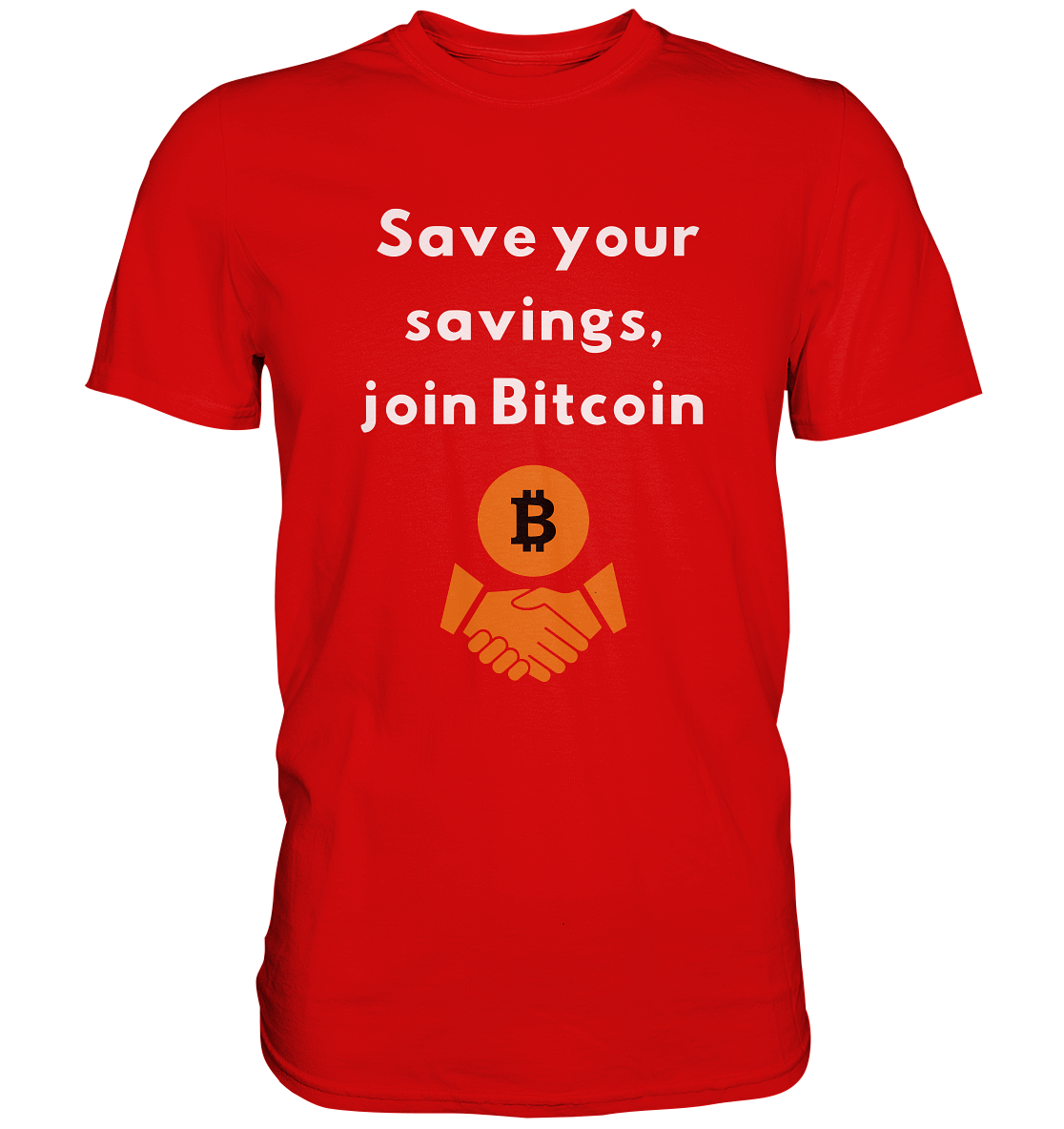 Save your savings join Bitcoin (Ladies Collection 21% Rabatt bis zum Halving 2024) - Premium Shirt