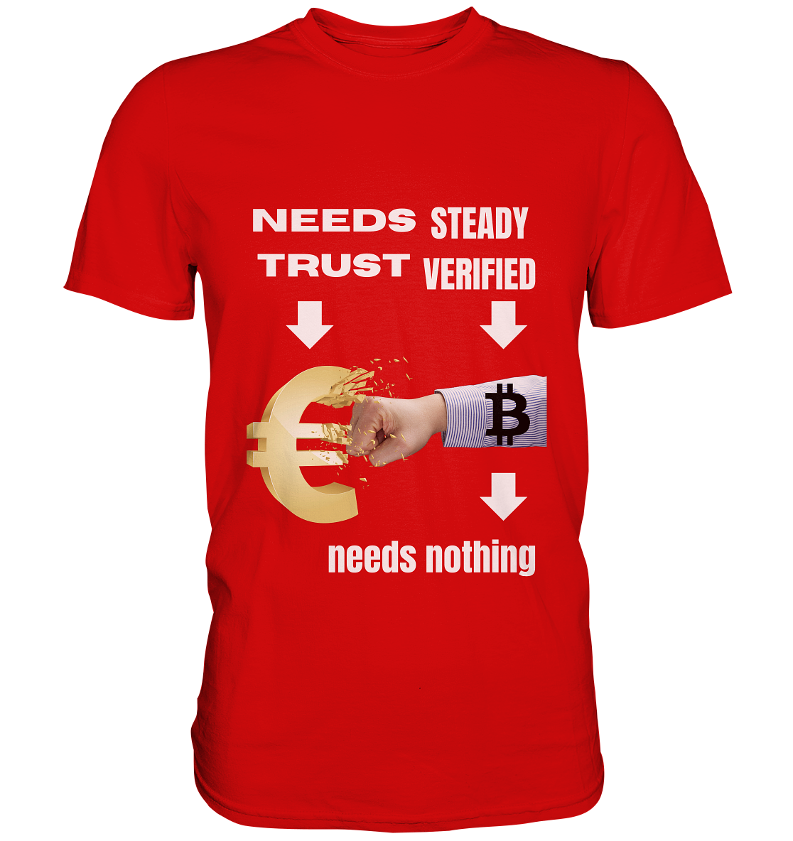 Needs TRUST / Needs NOTHING - Premium Shirt