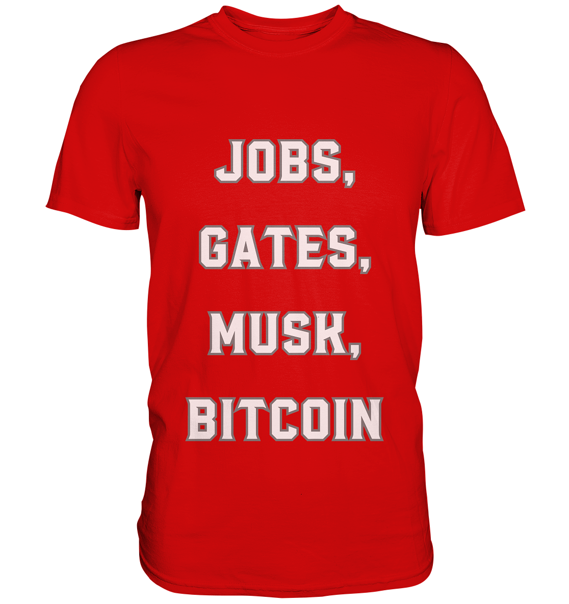 Steve Jobs, Bill Gates, Elon Musk, BITCOIN - Premium Shirt