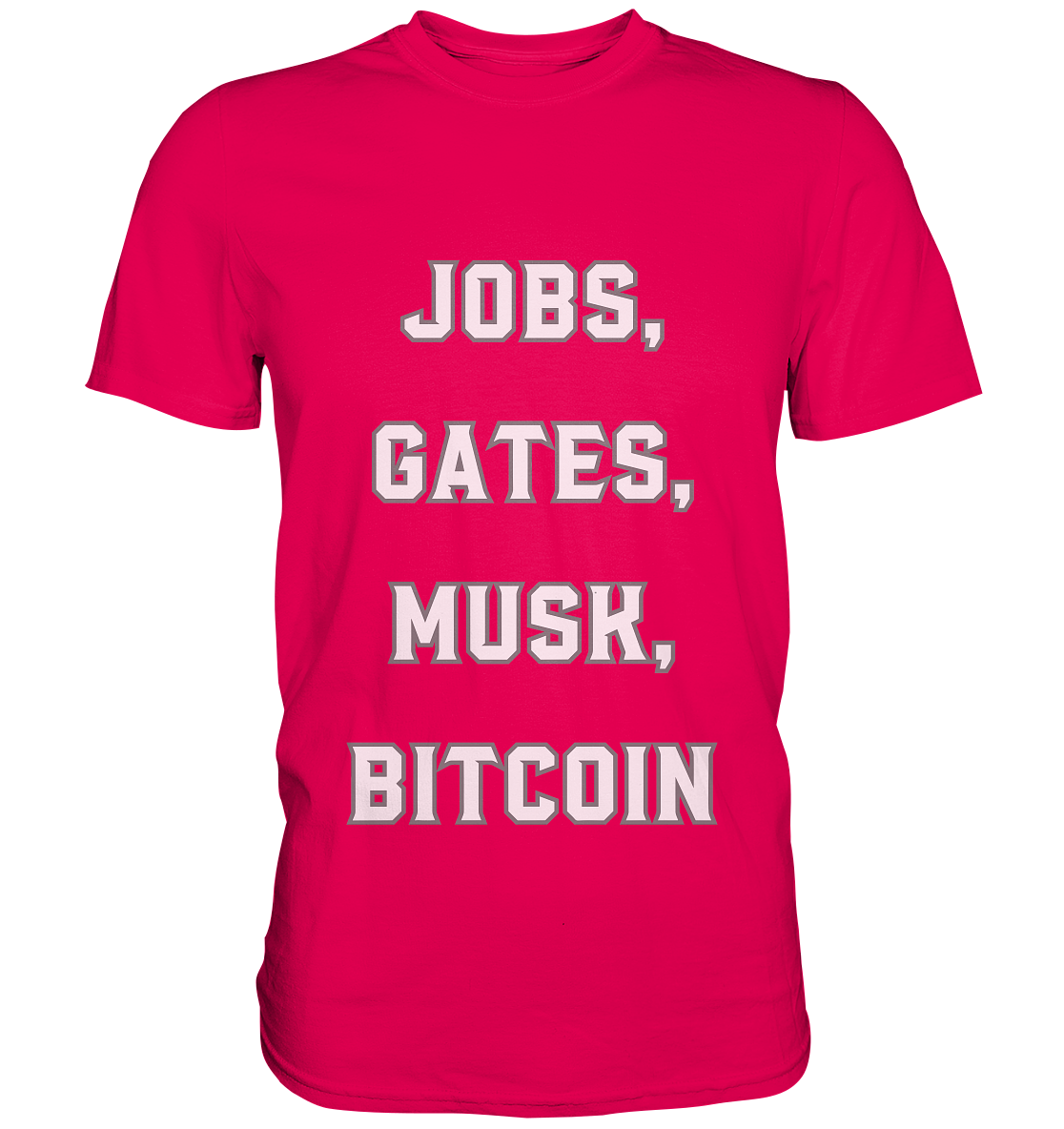 Steve Jobs, Bill Gates, Elon Musk, BITCOIN - Premium Shirt